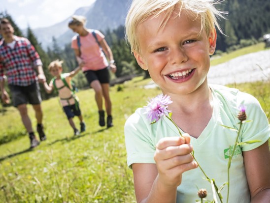 Wandern im Sommerurlaub in Flachau